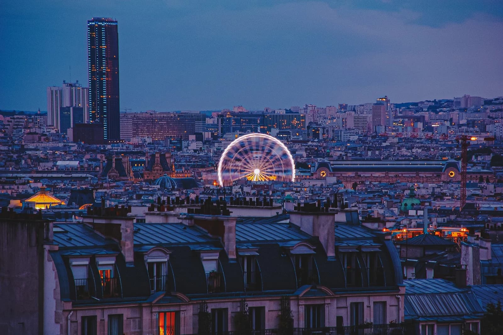 Original Paris landscape photograph selected for an AI poster