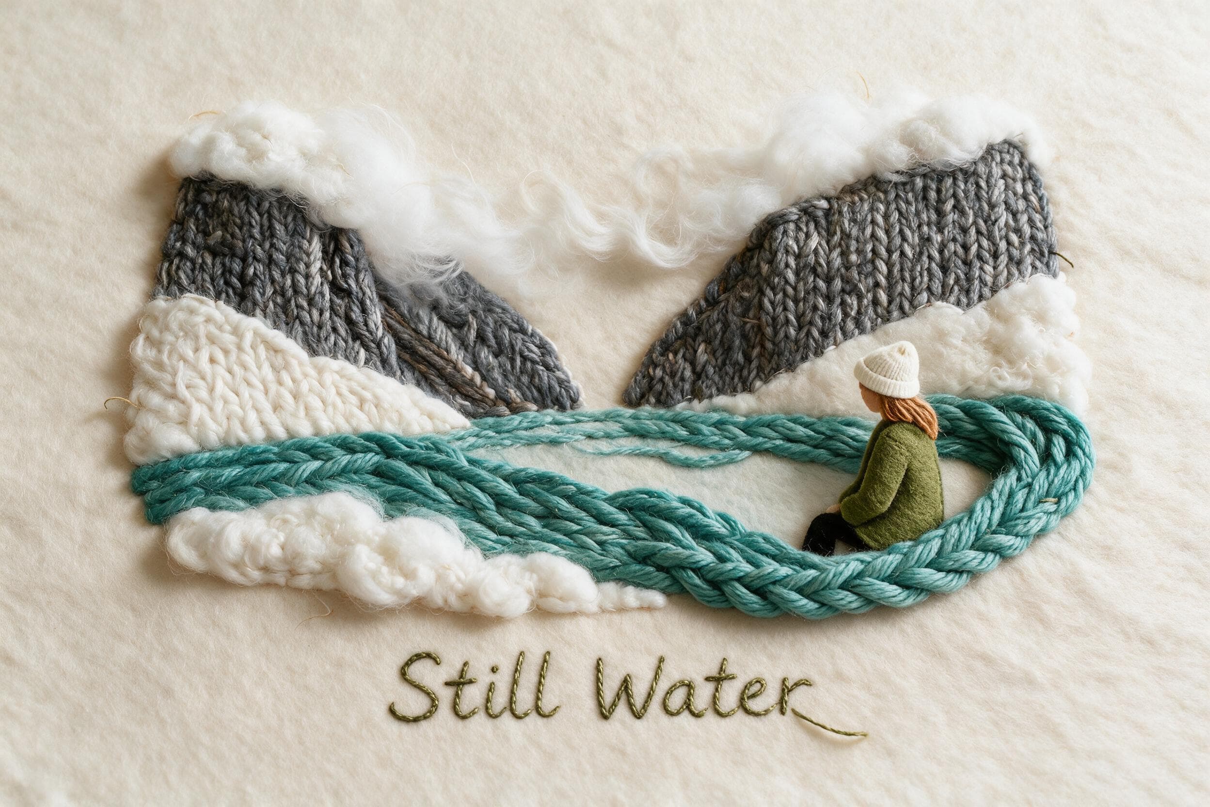 Cómo convertir tu foto de paisaje en un póster de arte textil táctil con Organic Knit Poster