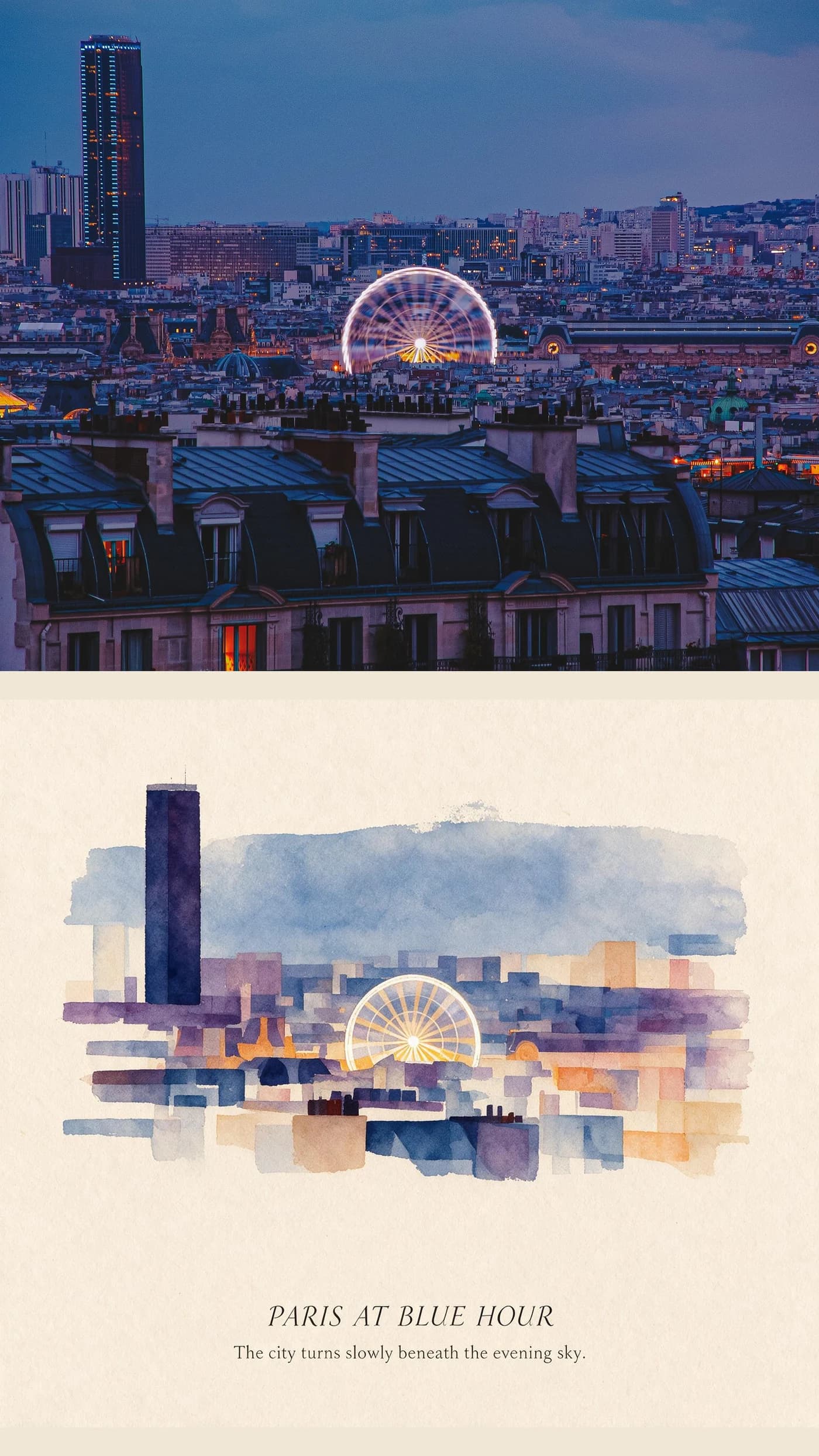 Turn one photo into a photographic diptych
