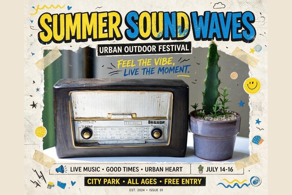 Summer Sound Poster Output