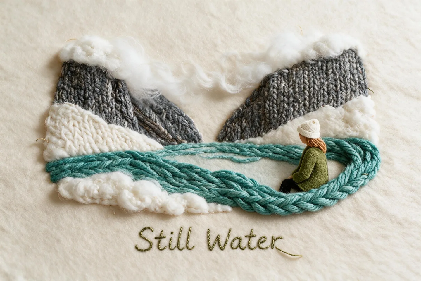 Organic Knit Poster Output