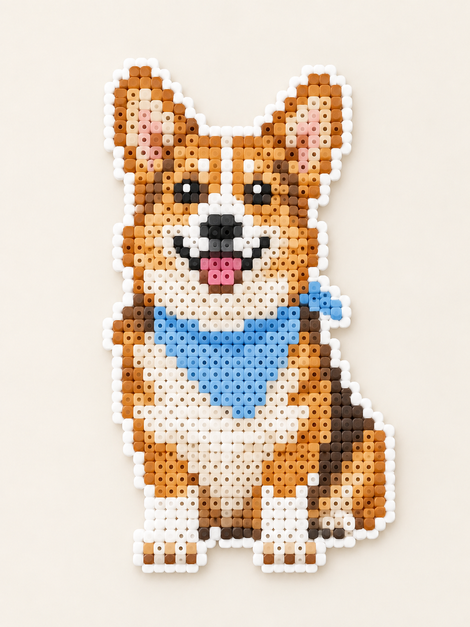 Mini Fuse Bead Portrait Output